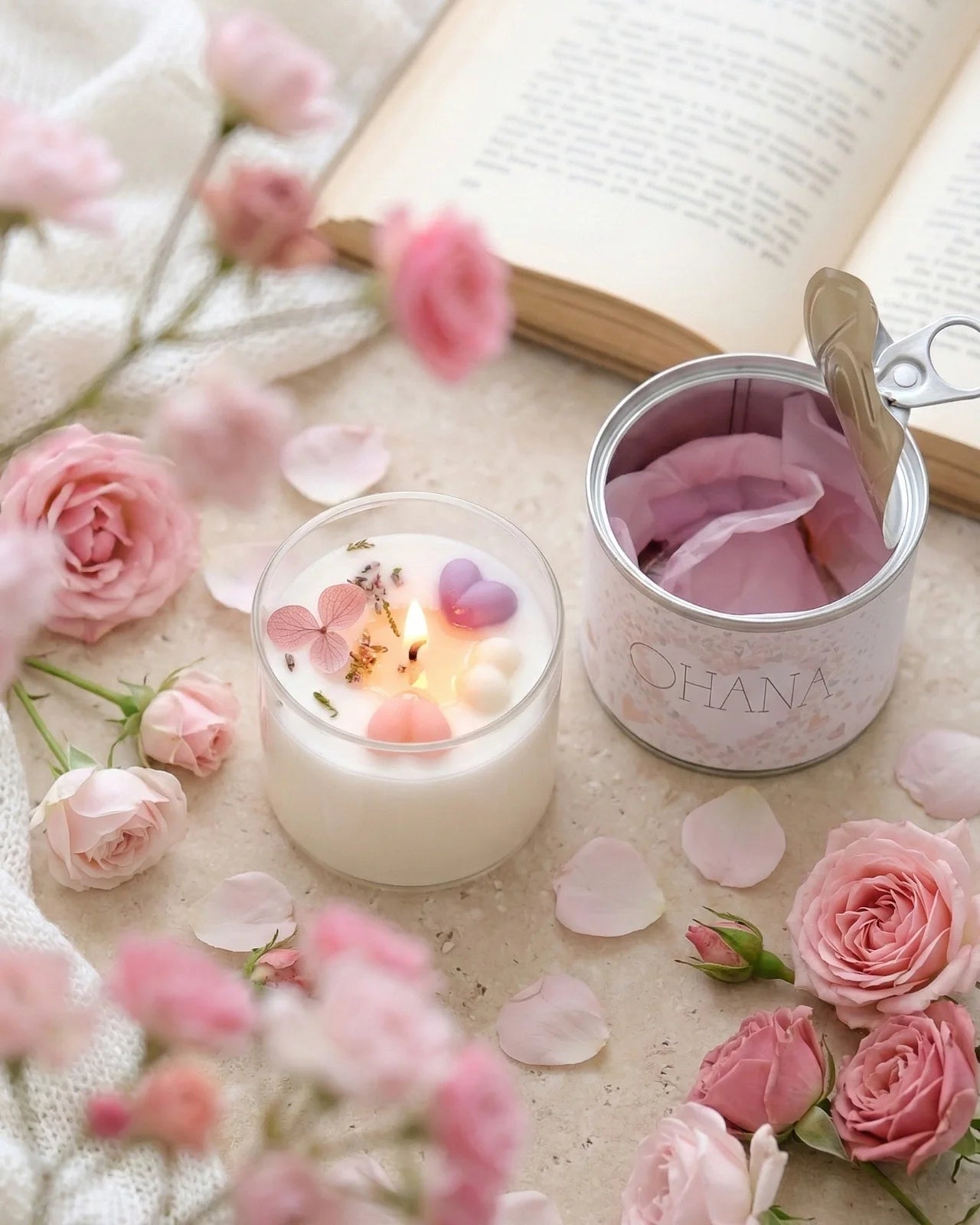 candele profumate in cera di soia con dedica regalo per persone speciali della vita, famiglia, amici, amore