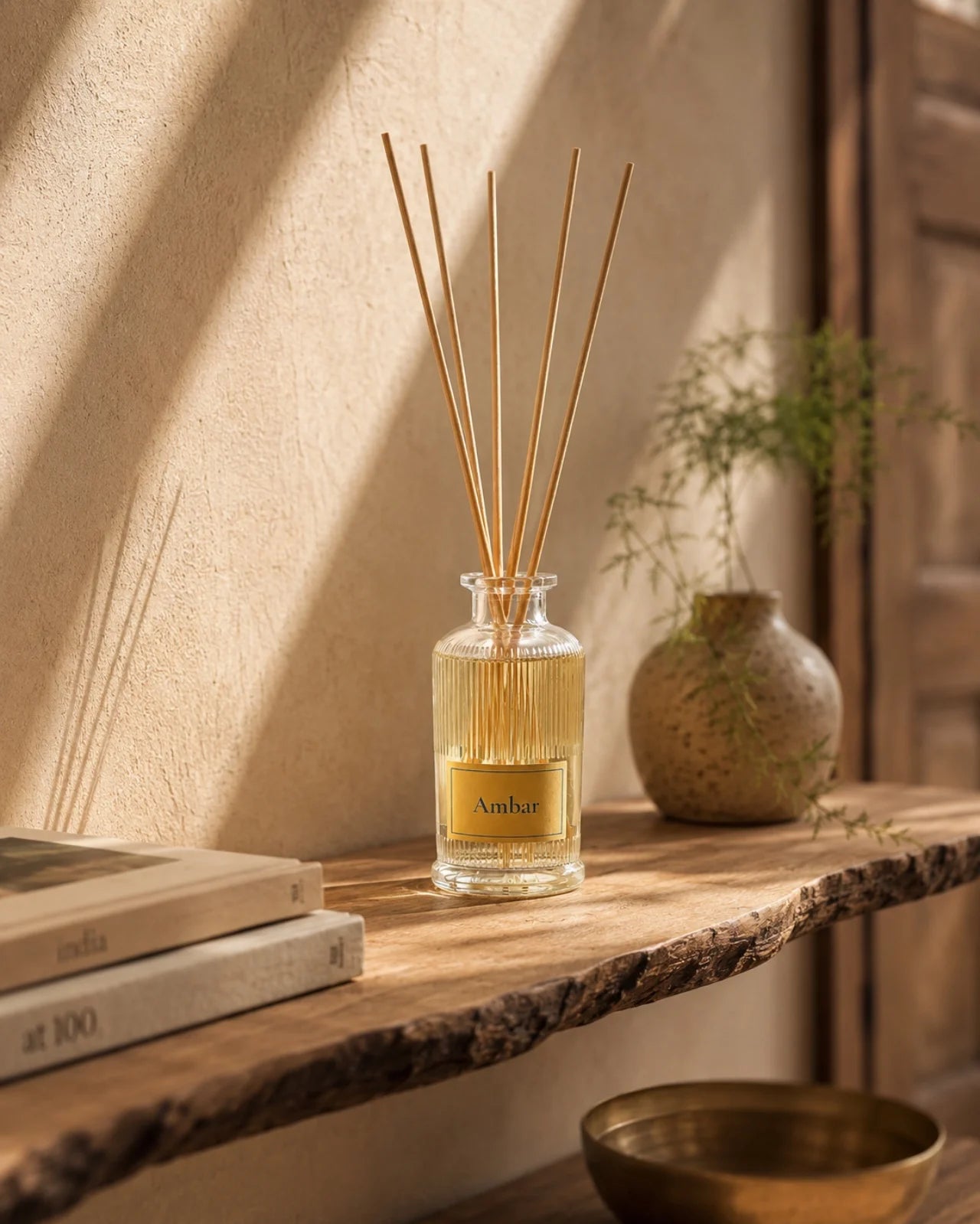 Diffusore a bastoncini fragranza d'ambiente con bastoncini mikado in bioetanolo | Made in Italy - Io Sono La Luce Roma
