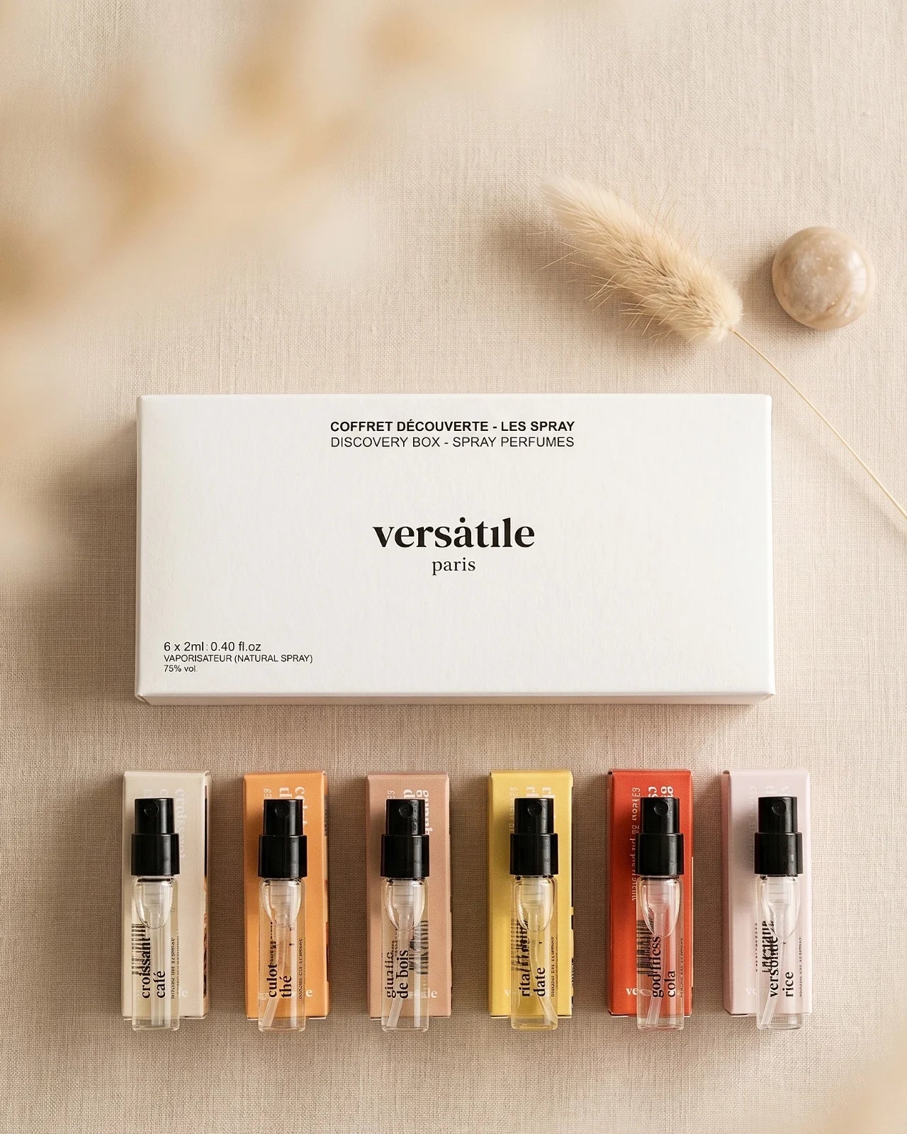 discovery kit estratti profumo spray versatile Paris roma - profumi puliti e sostenibili di nicchia francesi gourmand