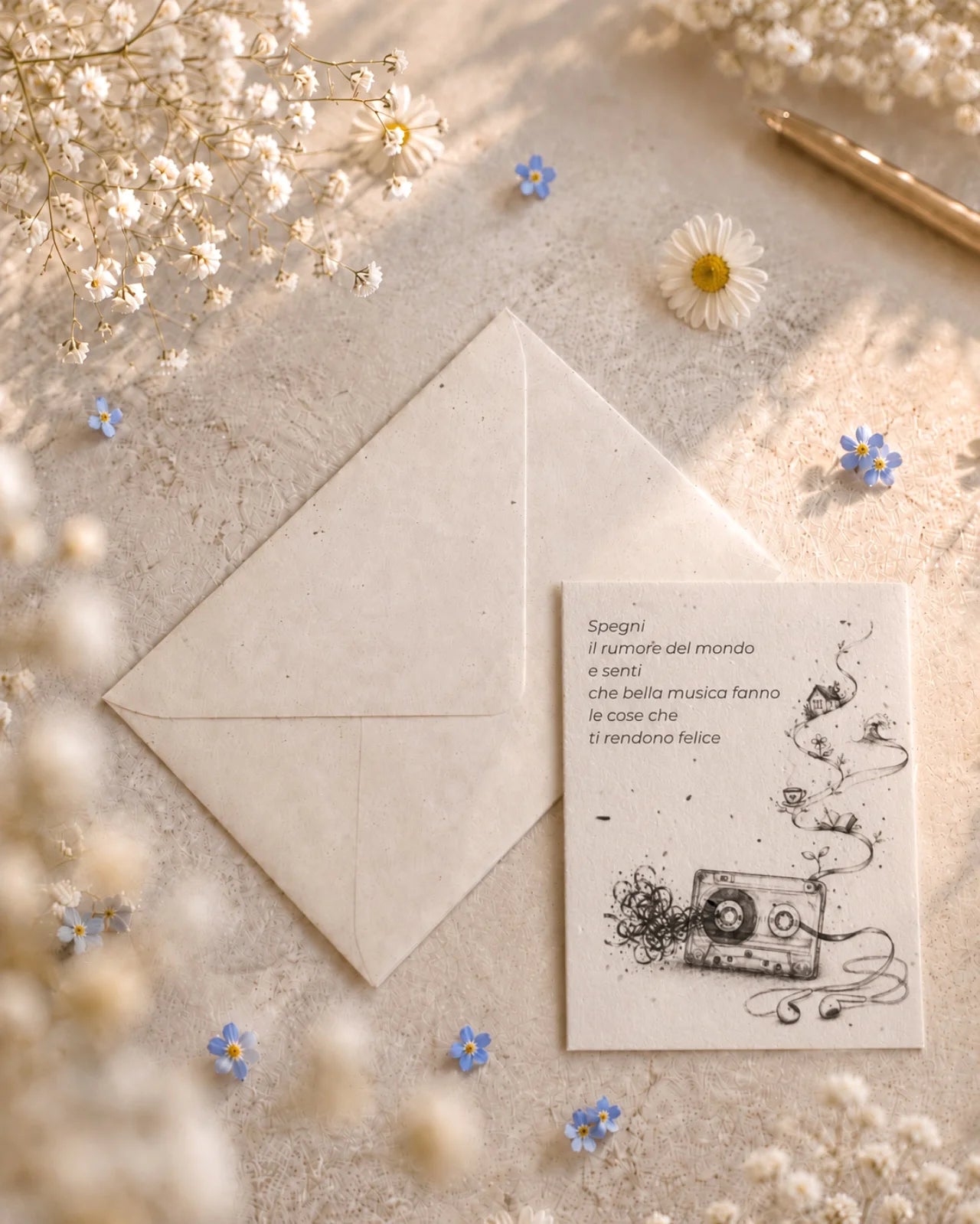 FlorienSoul | Biglietti di Auguri in Carta Piantabile