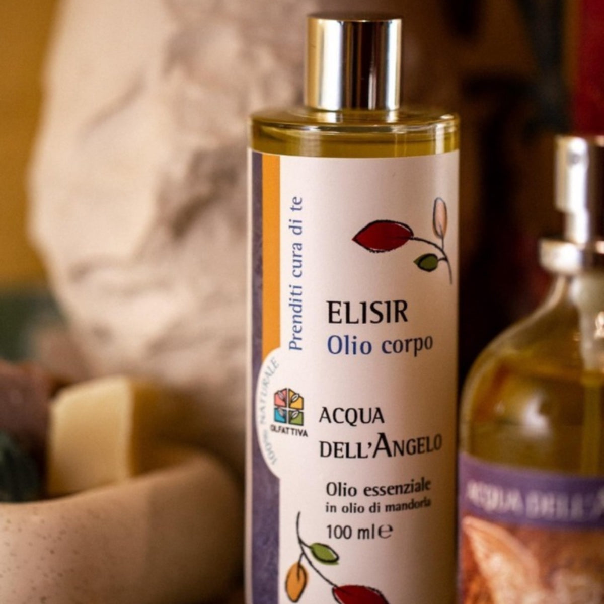 Olfattiva: Elisir Acqua dell'Angelo Olio Corpo da Massaggio Profumato