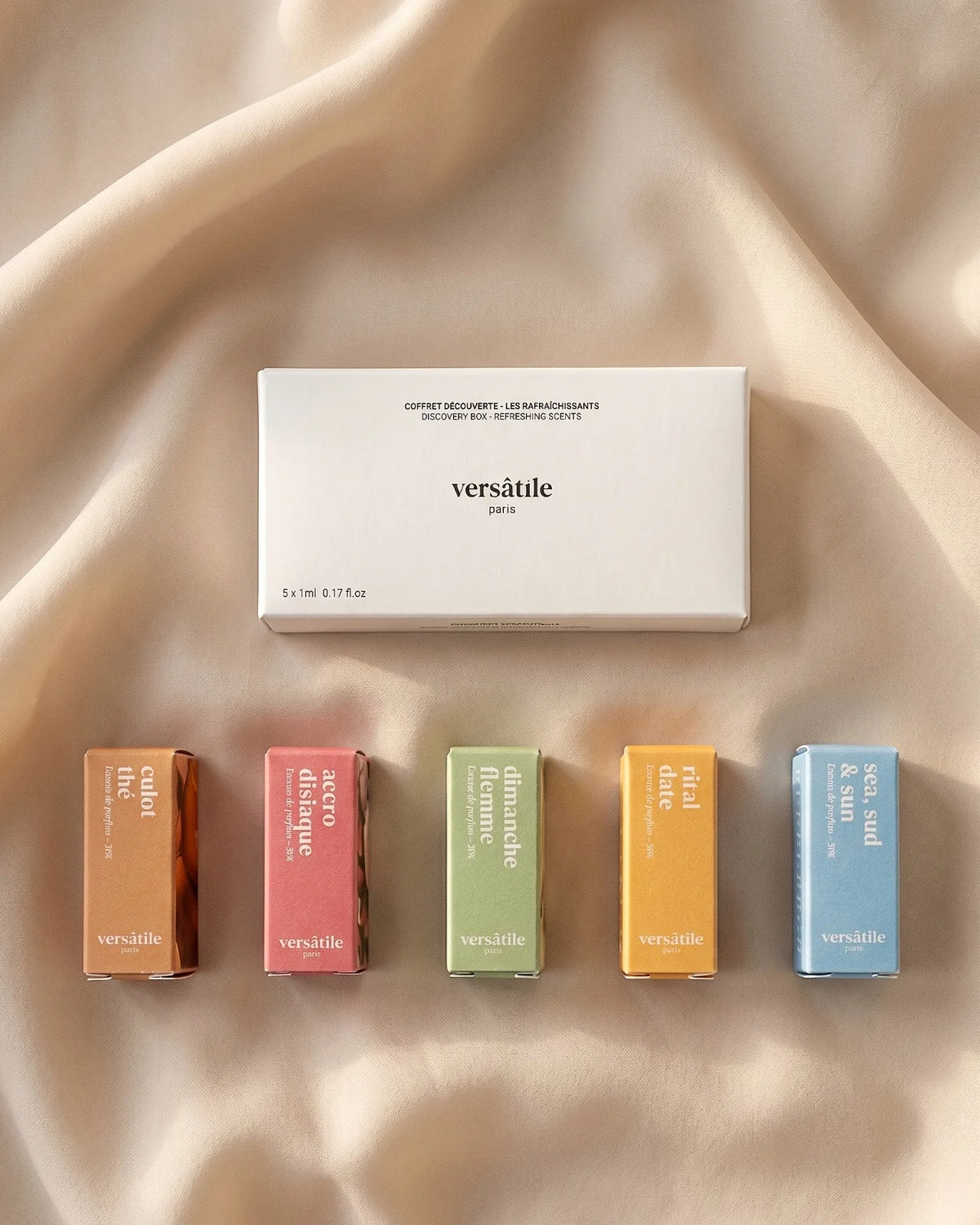 discovery kit versatile Paris estratti di profumo formato roll on senza alcool fragranze gourmand rinfrescanti - roma