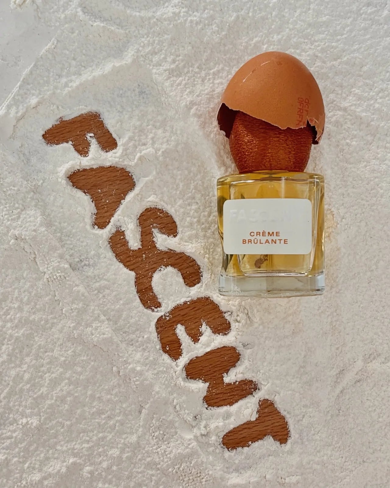 Fascent Eau de Parfum Creme Brulante - Profumo vaniglia ambrata unisex