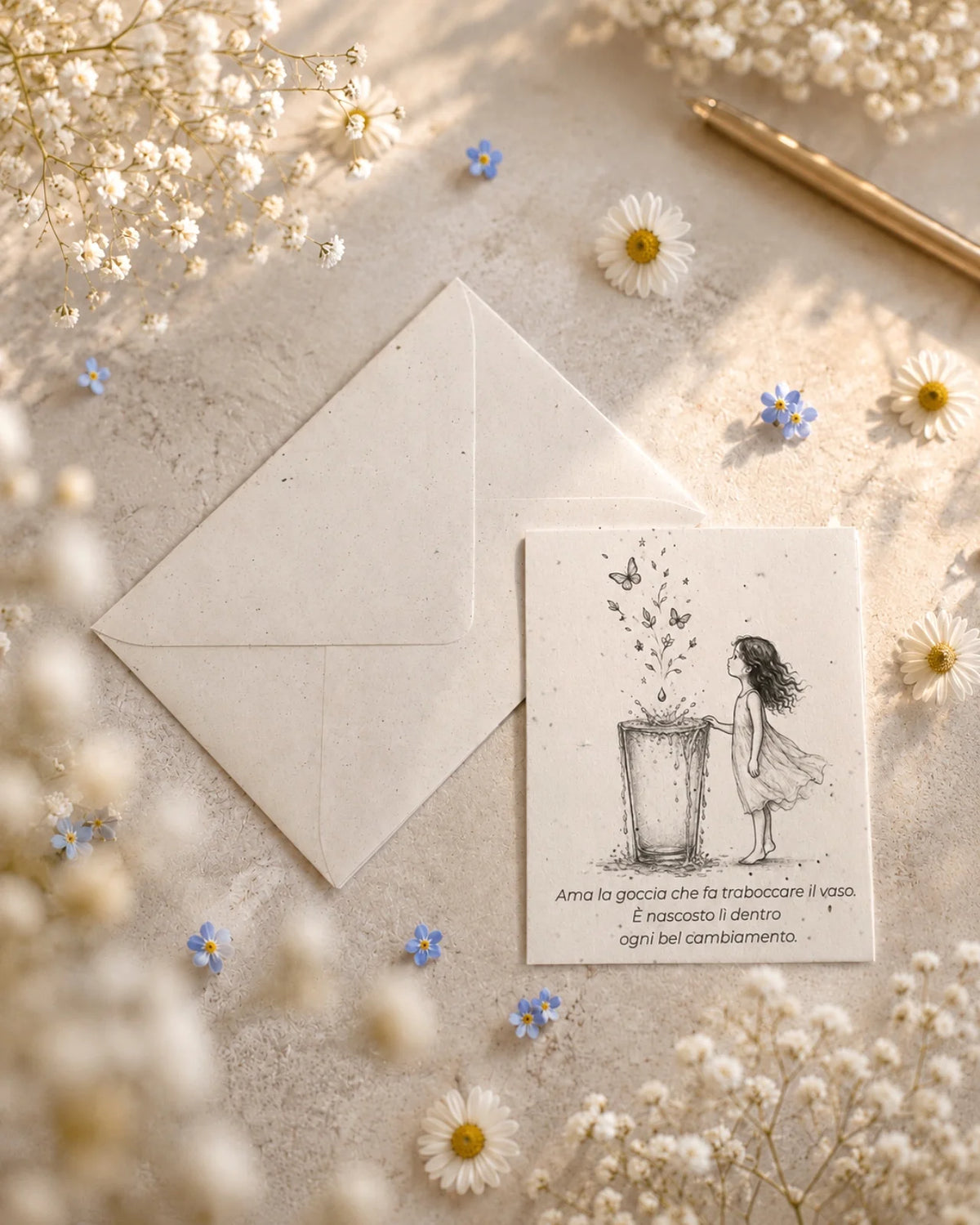 FlorienSoul | Biglietti di Auguri in Carta Piantabile
