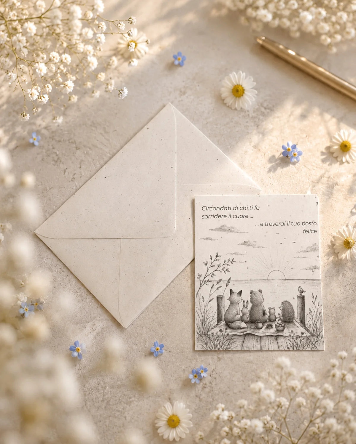 FlorienSoul | Biglietti di Auguri in Carta Piantabile