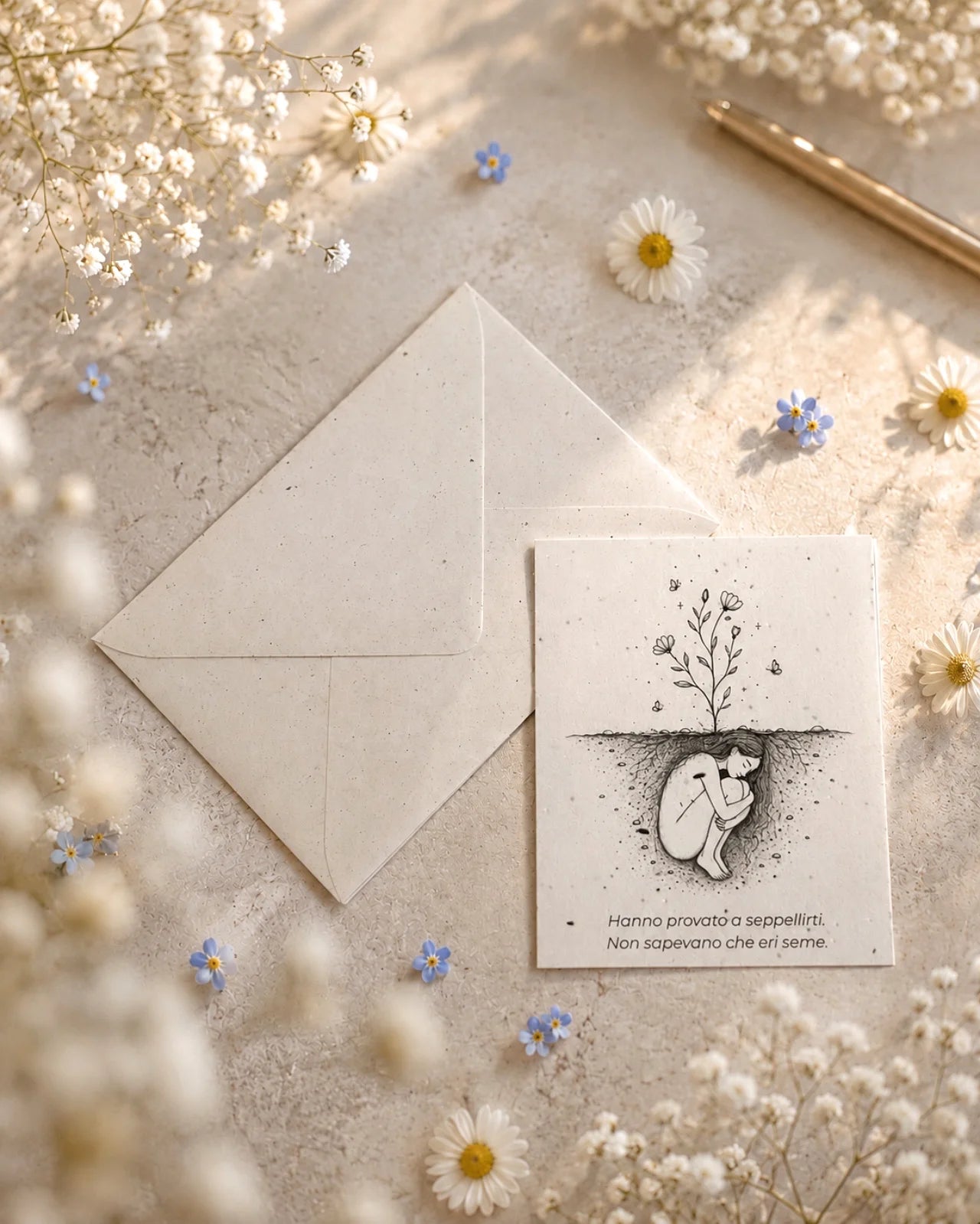 FlorienSoul | Biglietti di Auguri in Carta Piantabile