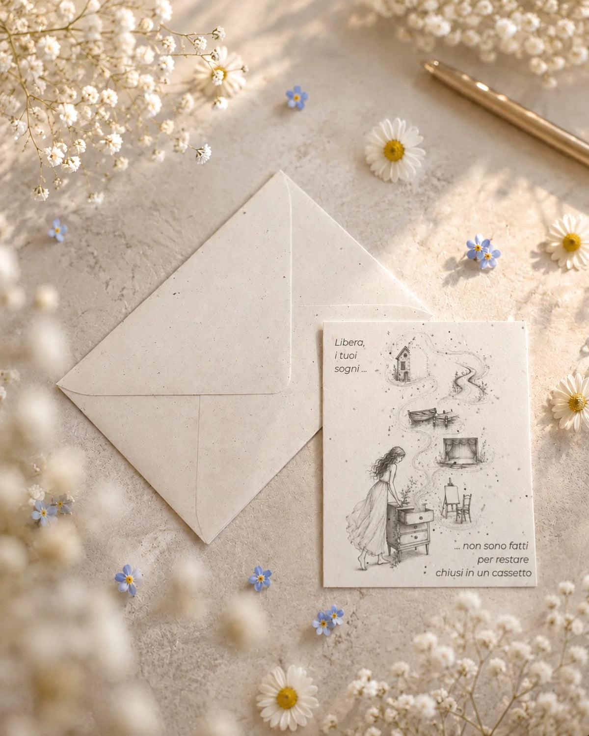 FlorienSoul | Biglietti di Auguri in Carta Piantabile