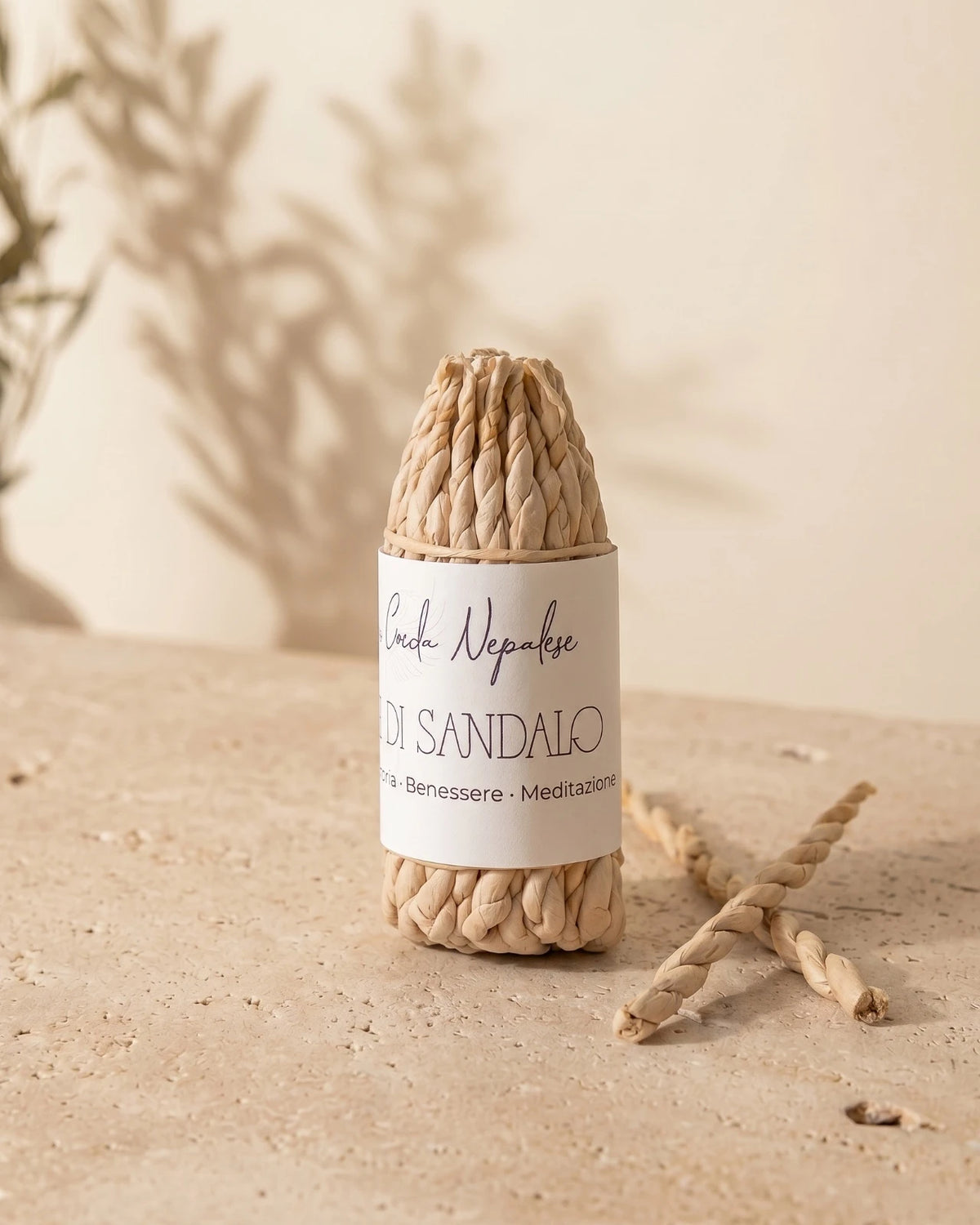 mazzetto-fascio di corde di incenso naturale nepalese artigianale al profumo di sandalo