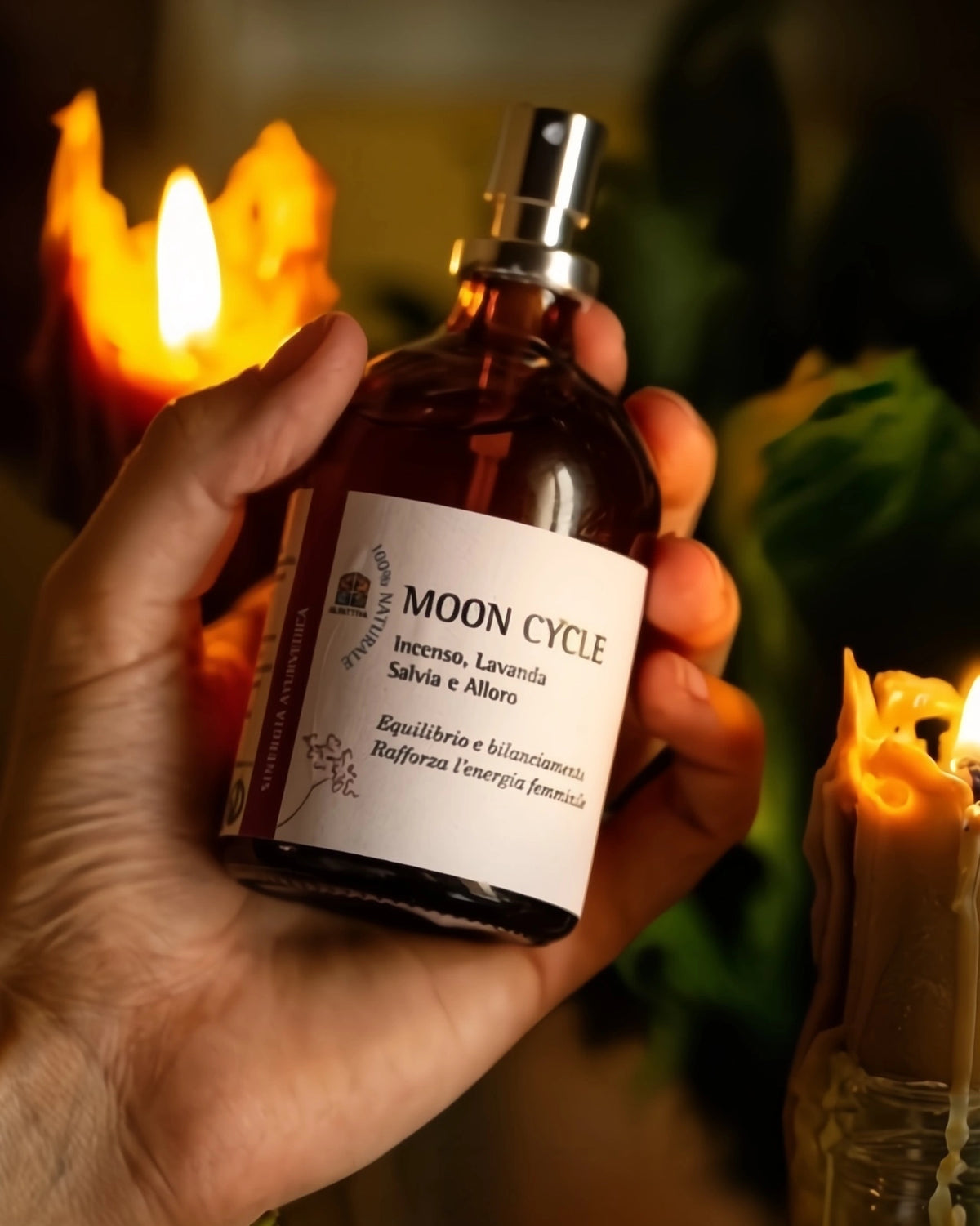 Moon Cycle di Olfattiva | Profumo botanico naturale ispirato alle fasi lunari per rafforzare l'energia femminile | Roma