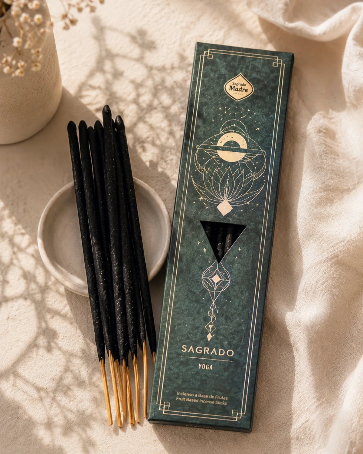 Incenso Naturale Artigianale Sagrado Yoga di Sagrada Madre per pratiche yoga e radicamento | Roma